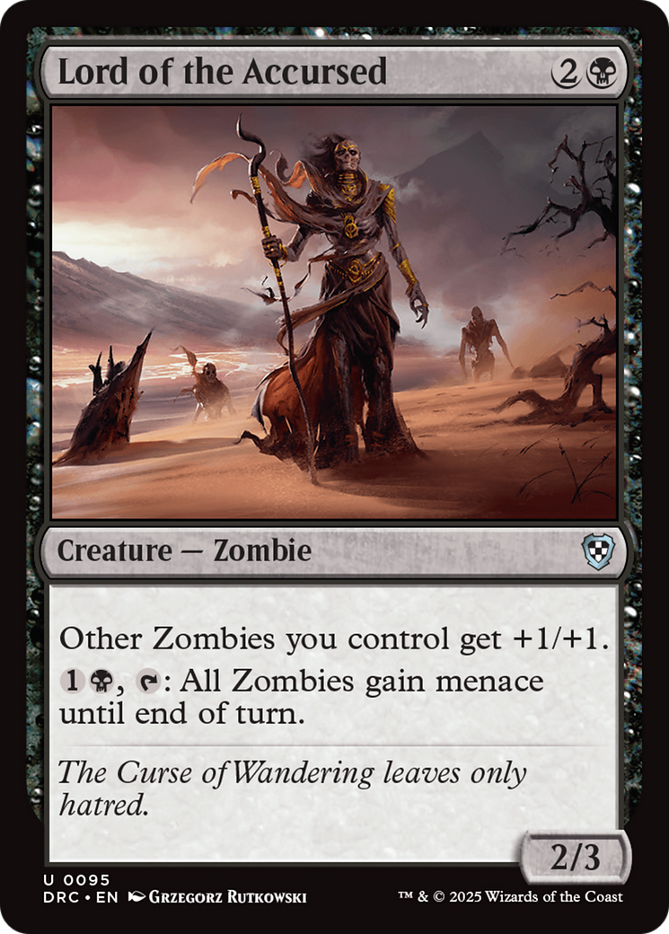 Image of Lord of the Accursed [Aetherdrift Commander]