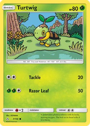 Image of Turtwig (7/156) [Sun & Moon: Ultra Prism]