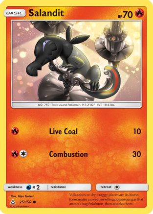Image of Salandit (25/156) [Sun & Moon: Ultra Prism]