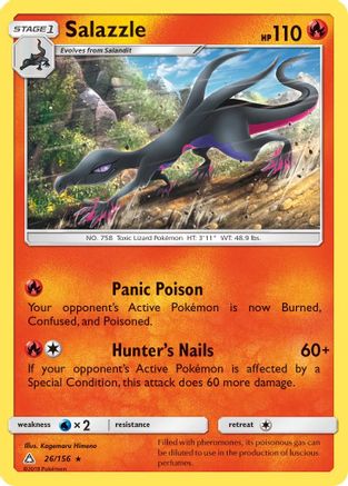 Image of Salazzle (26/156) [Sun & Moon: Ultra Prism]