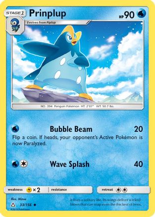 Image of Prinplup (33/156) [Sun & Moon: Ultra Prism]