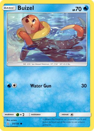 Image of Buizel (35/156) [Sun & Moon: Ultra Prism]