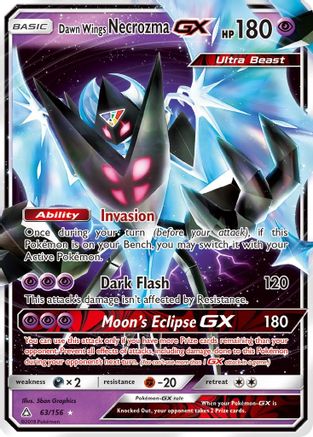 Image of Dawn Wings Necrozma GX (63/156) [Sun & Moon: Ultra Prism]