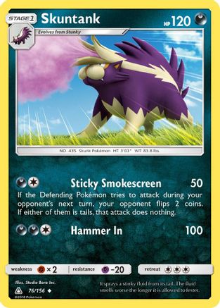 Image of Skuntank (76/156) [Sun & Moon: Ultra Prism]