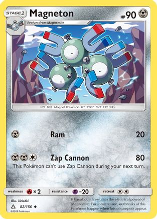 Image of Magneton (82/156) [Sun & Moon: Ultra Prism]