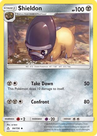 Image of Shieldon (84/156) [Sun & Moon: Ultra Prism]