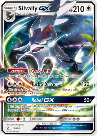 Image of Silvally GX (116/156) [Sun & Moon: Ultra Prism]