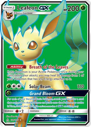 Image of Leafeon GX (139/156) [Sun & Moon: Ultra Prism]