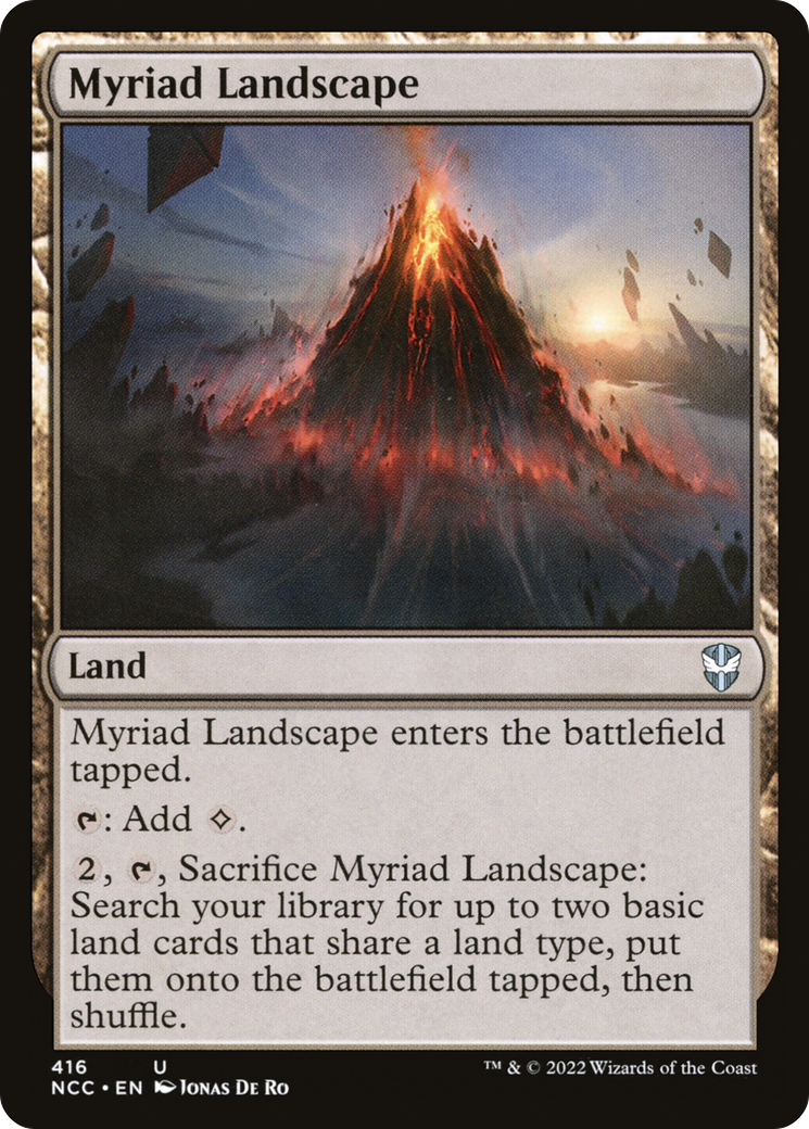Image of Myriad Landscape [Streets of New Capenna Commander]
