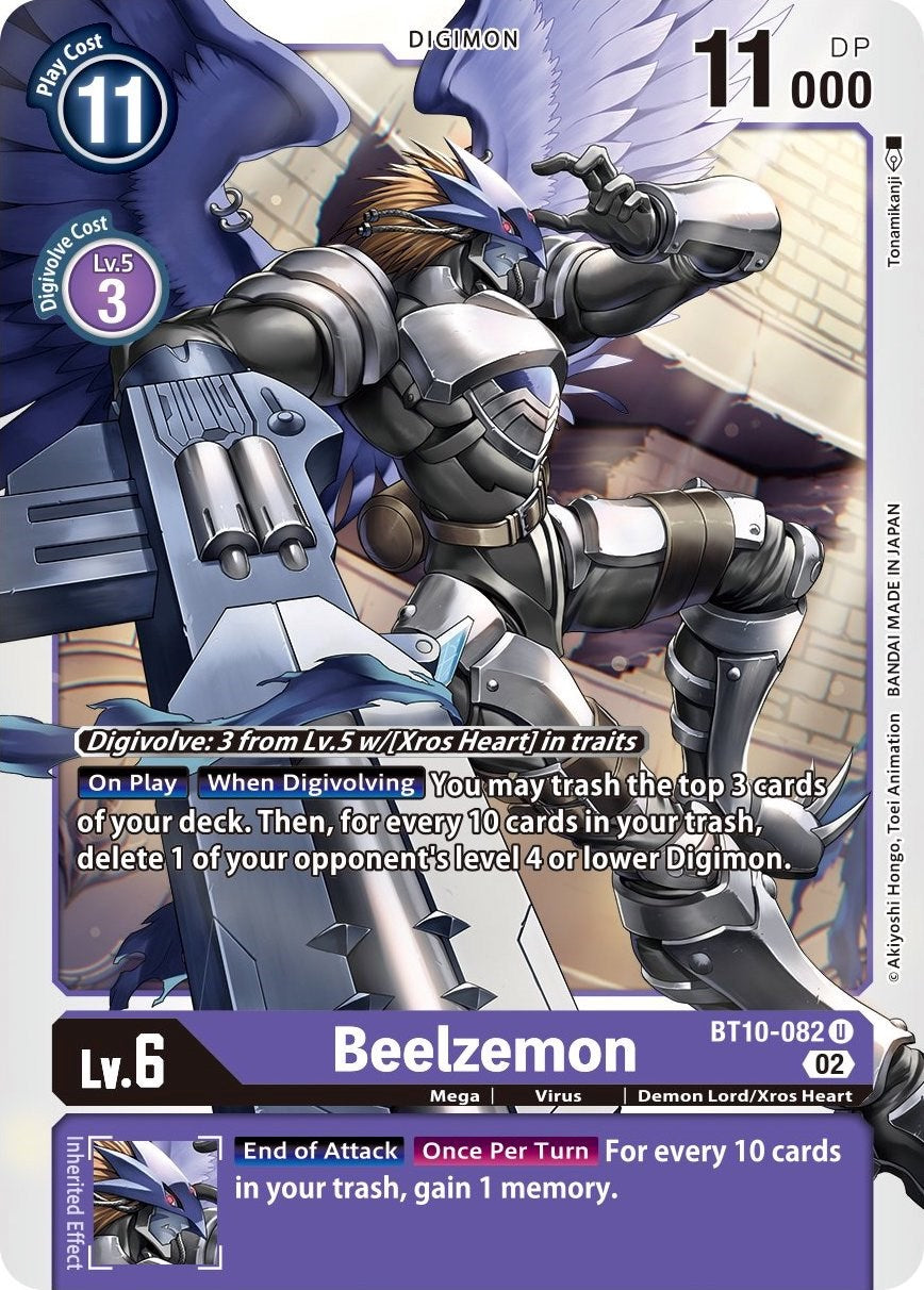 Image of Beelzemon [BT10-082] [Xros Encounter]