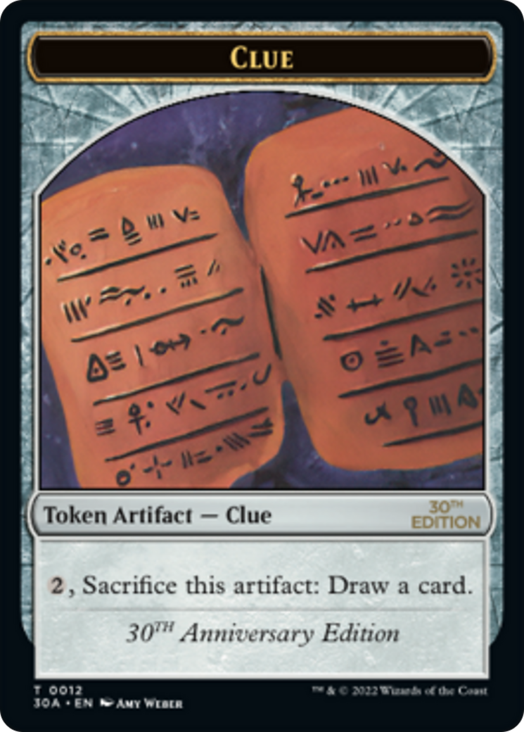 Image of Clue Token (012) [30th Anniversary Tokens]