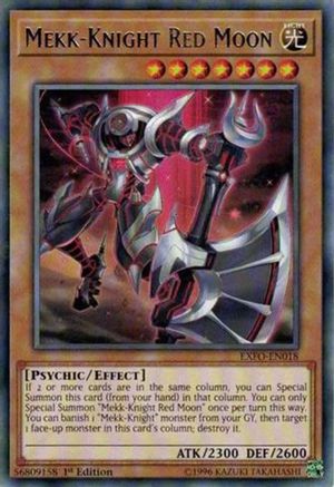 Image of Mekk-Knight Red Moon [EXFO-EN018] Rare