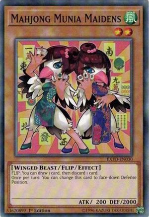 Image of Mahjong Munia Maidens [EXFO-EN030] Common