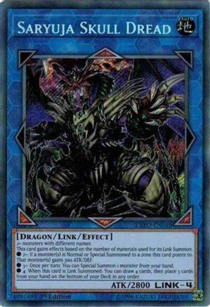 Image of Saryuja Skull Dread [EXFO-EN048] Secret Rare