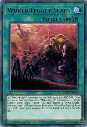 Image of World Legacy Scars [EXFO-EN056] Rare