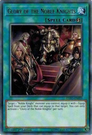 Image of Glory of the Noble Knights [EXFO-EN059] Rare