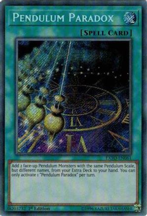 Image of Pendulum Paradox [EXFO-EN061] Secret Rare