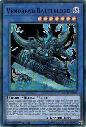 Image of Vendread Battlelord [EXFO-EN082] Super Rare