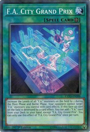 Image of F.A. City Grand Prix [EXFO-EN088] Common