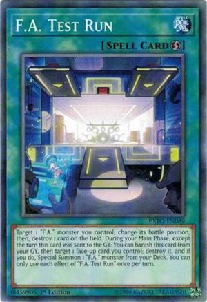 Image of F.A. Test Run [EXFO-EN089] Common