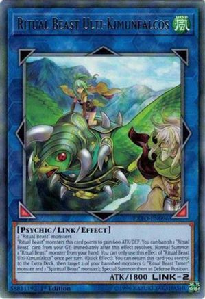 Image of Ritual Beast Ulti-Kimunfalcos [EXFO-EN096] Rare
