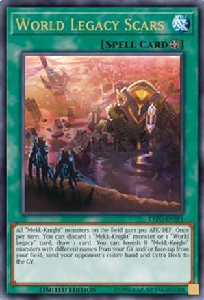 Image of World Legacy Scars (Sneak Peek) [EXFO-ENSP1] Ultra Rare
