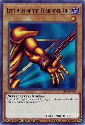 Image of Left Arm of the Forbidden One [LART-EN005] Ultra Rare