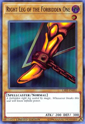Image of Right Leg of the Forbidden One [LART-EN002] Ultra Rare