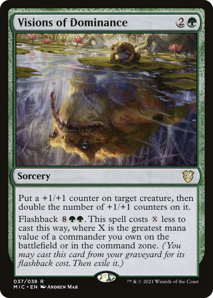 Image of Visions of Dominance [Innistrad: Midnight Hunt Commander]