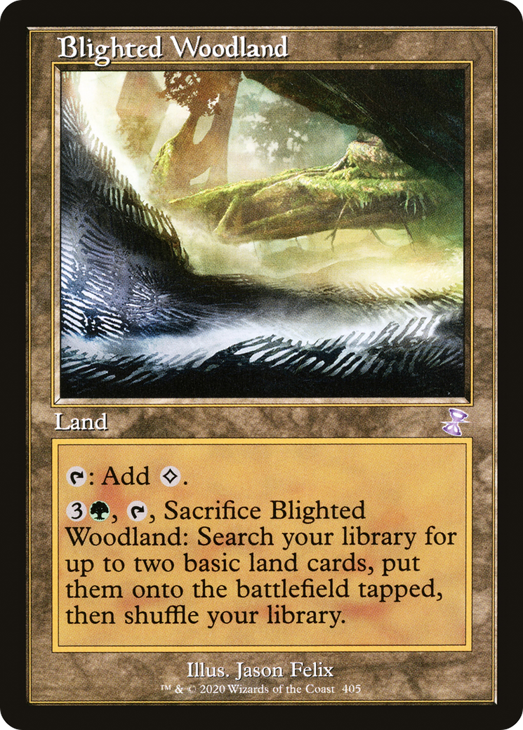 Image of Blighted Woodland (Timeshifted) [Time Spiral Remastered]