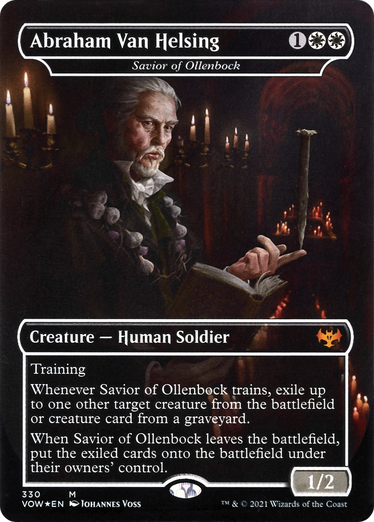 Image of Savior of Ollenbock - Abraham Van Helsing [Innistrad: Crimson Vow]