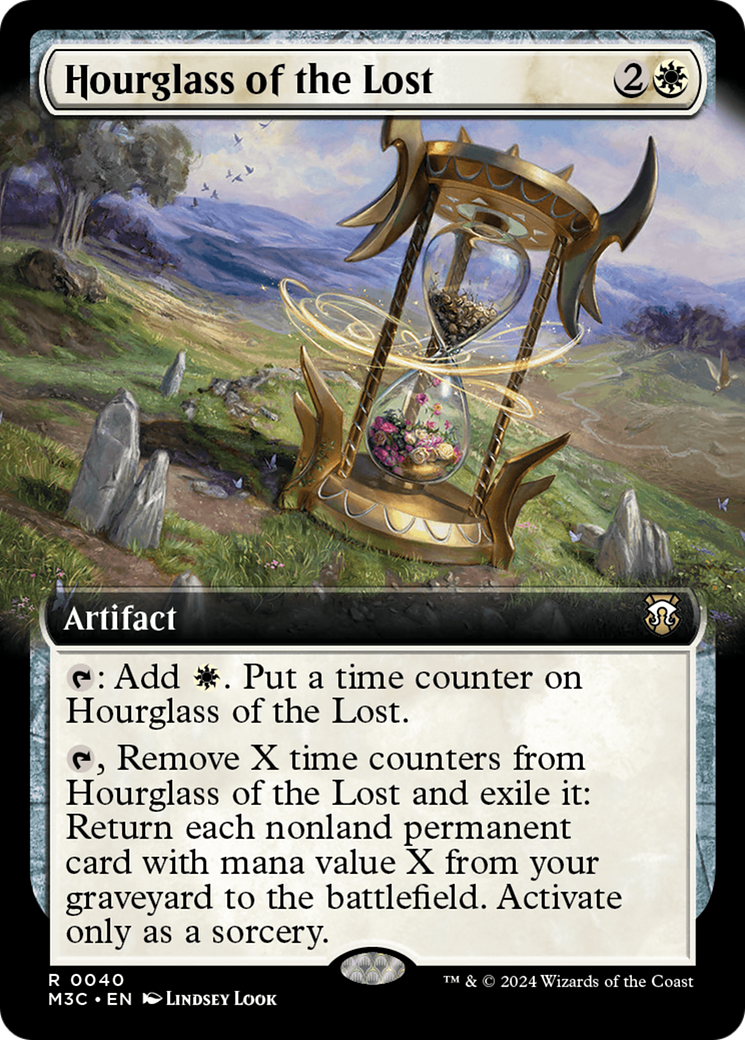 Image of Hourglass of the Lost (Extended Art) [Modern Horizons 3 Commander]