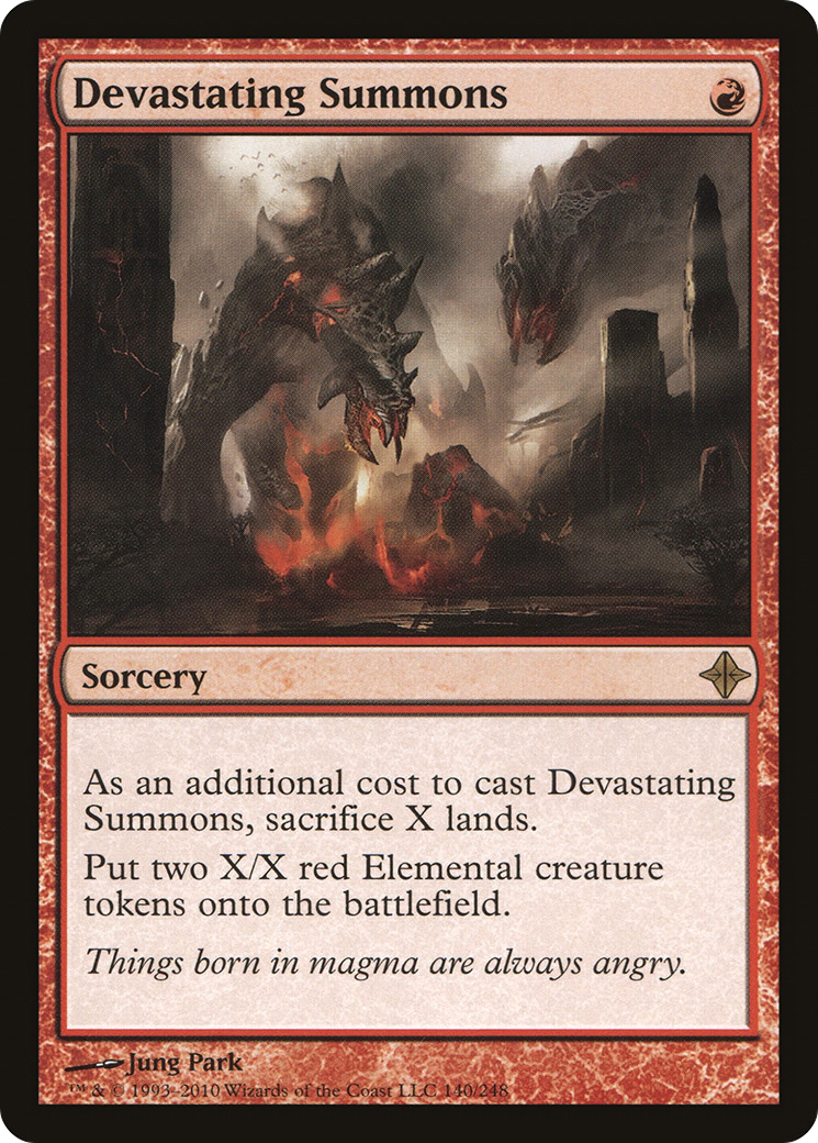 Image of Devastating Summons [Rise of the Eldrazi]