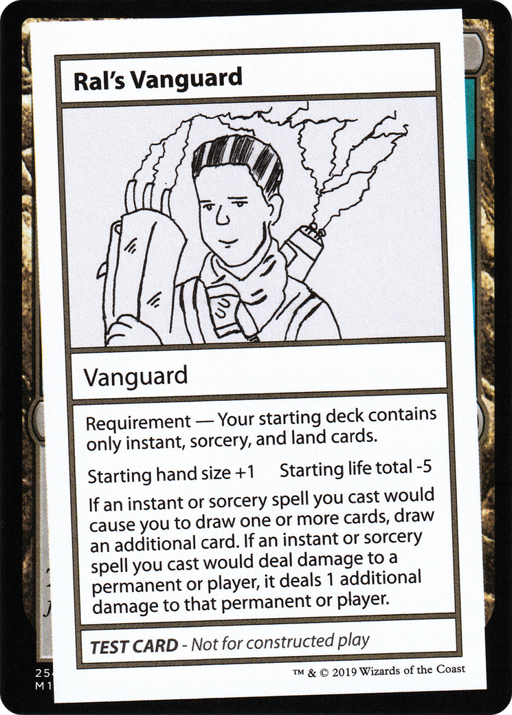 Image of Ral's Vanguard (2021 Edition) [Mystery Booster Playtest Cards]