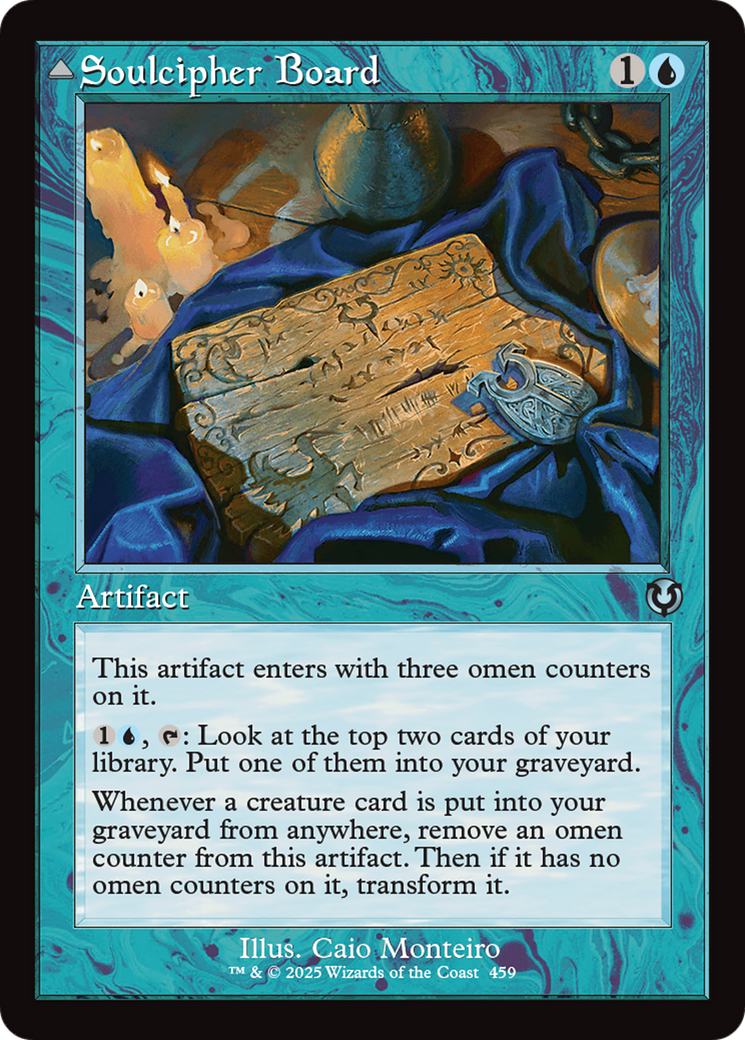 Image of Soulcipher Board // Cipherbound Spirit (Retro Frame) [Innistrad Remastered]