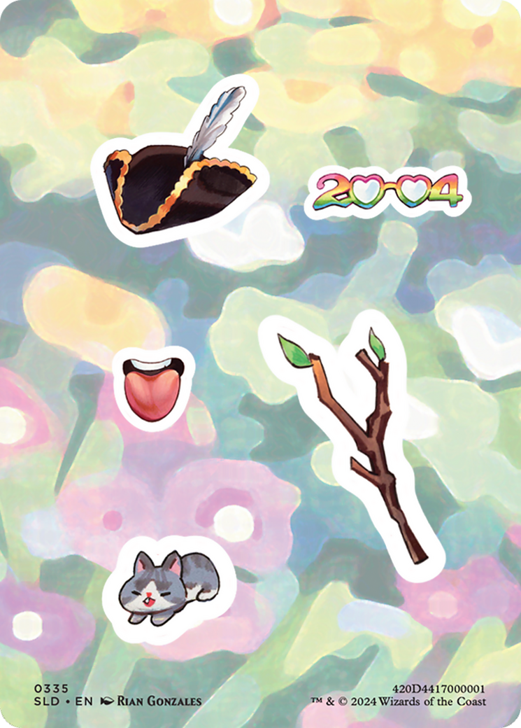Image of Sticker Sheet (0335) [Secret Lair Drop Series]
