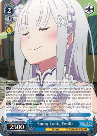 Image of Smug Look, Emilia (RZ/S46-E078 U) [Re:ZERO]