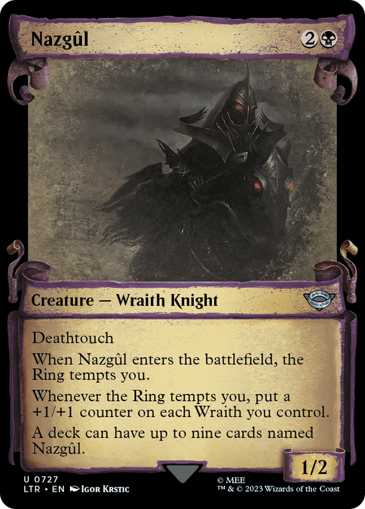 Image of Nazgul (0727) [The Lord of the Rings: Tales of Middle-Earth Showcase Scrolls]