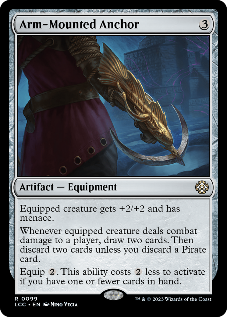 Image of Arm-Mounted Anchor [The Lost Caverns of Ixalan Commander]