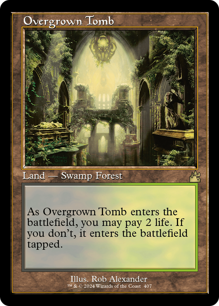 Image of Overgrown Tomb (Retro) [Ravnica Remastered]