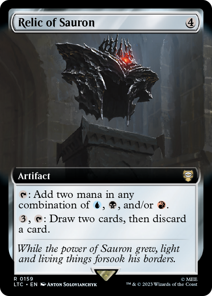 Image of Relic of Sauron (Extended Art) [The Lord of the Rings: Tales of Middle-Earth Commander]