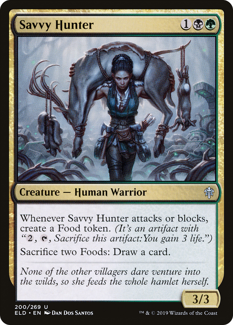 Image of Savvy Hunter [Throne of Eldraine]