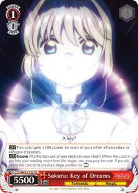 Image of Sakura: Key of Dreams (CCS/WX01-T12 TD) [Cardcaptor Sakura: Clear Card]