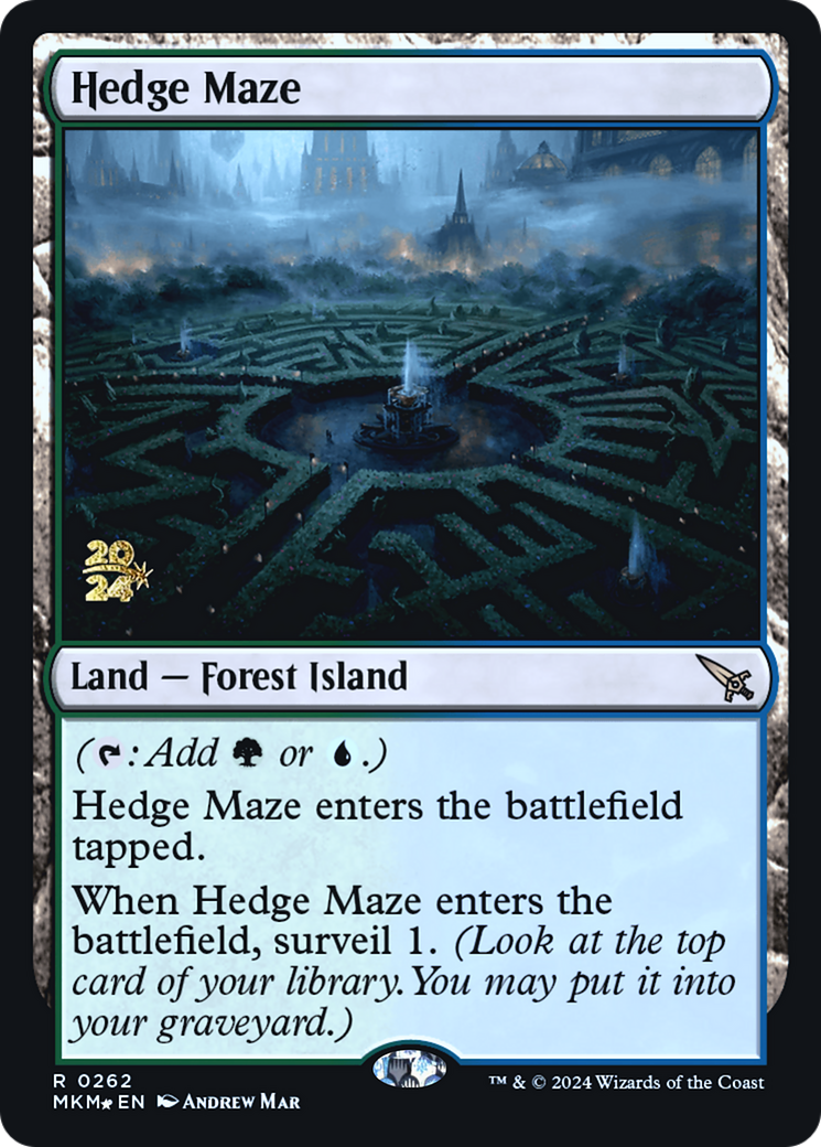 Image of Hedge Maze [Murders at Karlov Manor Prerelease Promos]