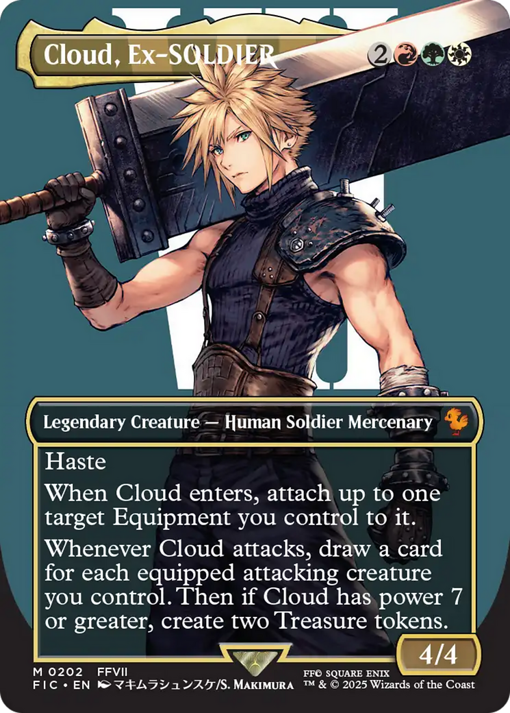 Image of Cloud, Ex-SOLDIER (Borderless) [FINAL FANTASY Commander]