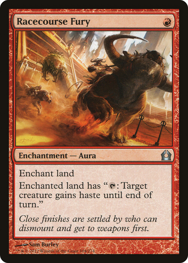 Image of Racecourse Fury [Return to Ravnica]