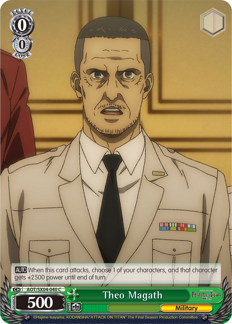 Image of Theo Magath [Attack On Titan: Final Season]