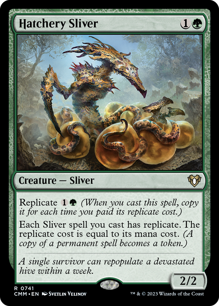 Image of Hatchery Sliver [Commander Masters]