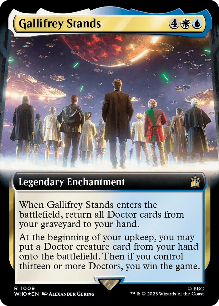 Image of Gallifrey Stands (Extended Art) (Surge Foil) [Doctor Who]
