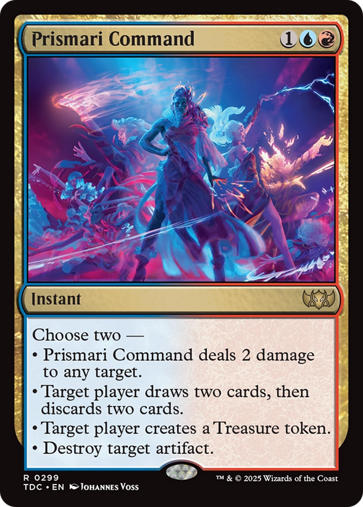 Image of Prismari Command [Tarkir: Dragonstorm Commander]